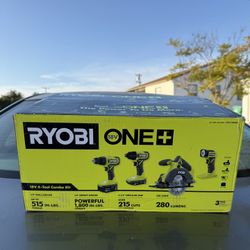 RYOBI ONE + COMBO DRILL KIT