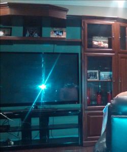 Traditional entertainment center