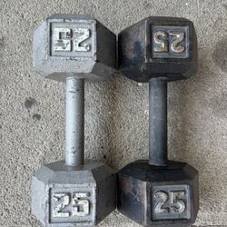 25lb Dumbbell Pair
