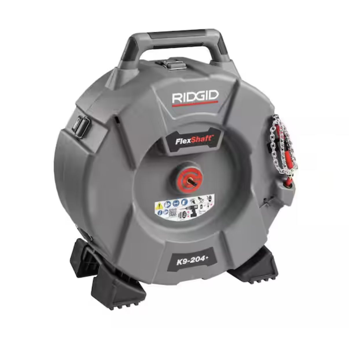 RIDGID K9-204 Plus FlexShaft Wall-to-Wall Professional Drain Cleaning Machine