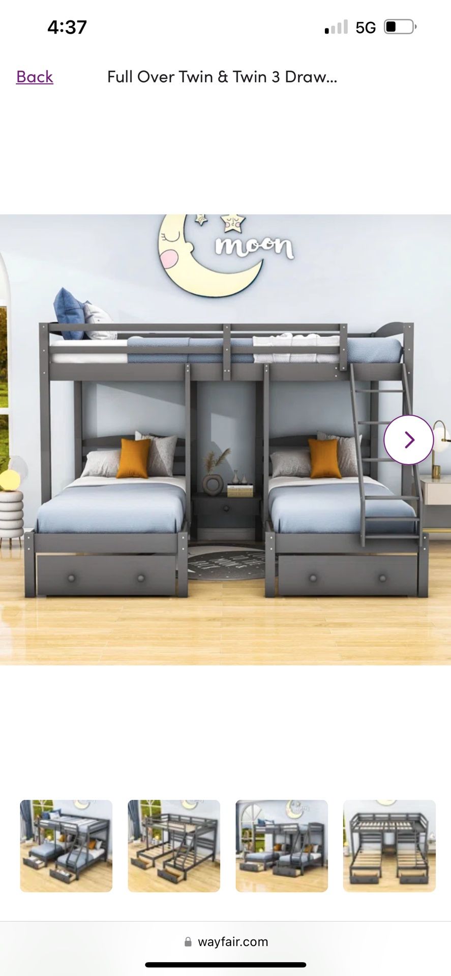 Triple Bunk Beds
