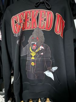 Geeked up with the apes pullover hoodie