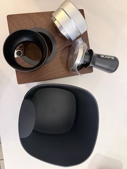 58mm IKAPE Espresso Tamper Station Set with coffee Accessories. Tamper .distributor. Funnel