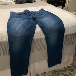  Kenneth Cole reaction straight legs men’s jeans 38/32