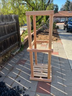 Brand new trellis for dragonfruit plant