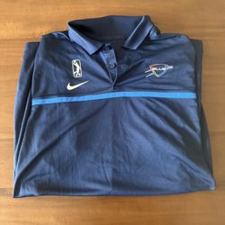 Men’s Medium Nike G League OKC Blue Dri Fit Polo