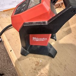 Tire Inflator Milwaukee M12 Barley Used Works Perfect Tool Only 60$