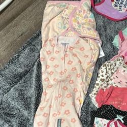 Baby Girl Swaddles 