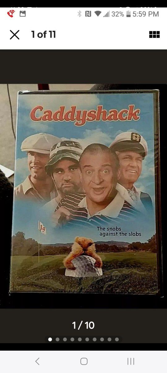 Caddyshack DVD NEW sealed rare the snobs