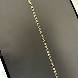 14k Gold Diamond Cut Bracelet 2.4g