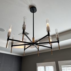 Modern Circular Candle Chandelier