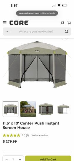 Mesh screen house