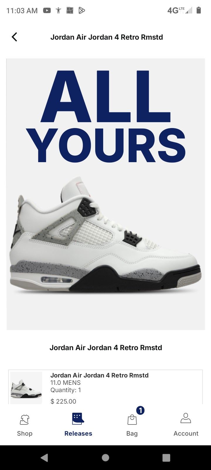 Jordan Retro White Cement 2025 - Main Image