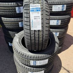 275/55/20 New Tires