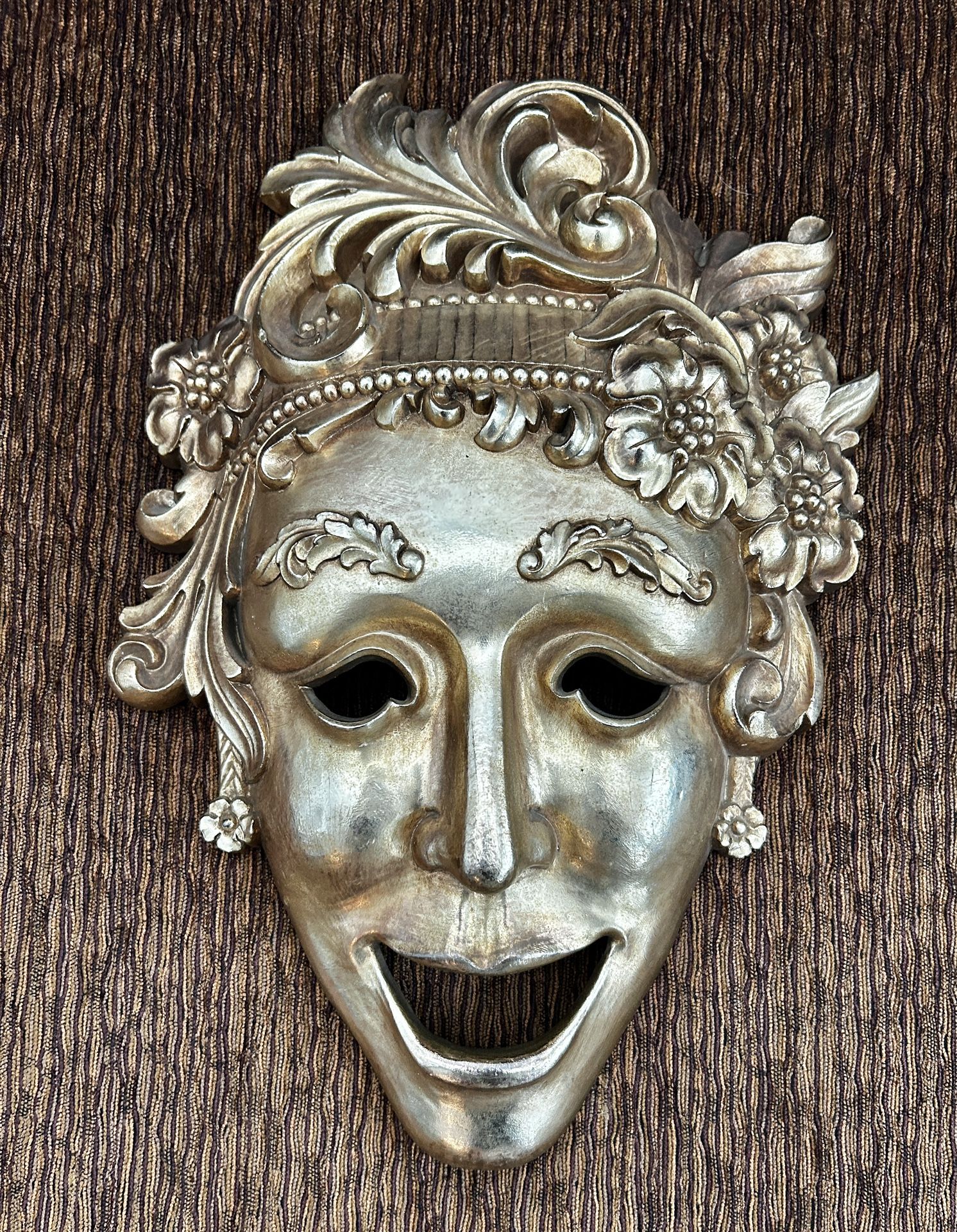 Vintage Decorative Metal Mask