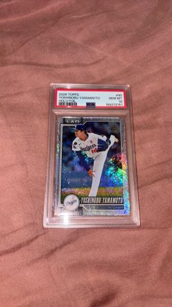 Yoshinobu Yamamoto Holofoil PSA 10
