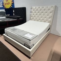 Pearl Upholstered Bed