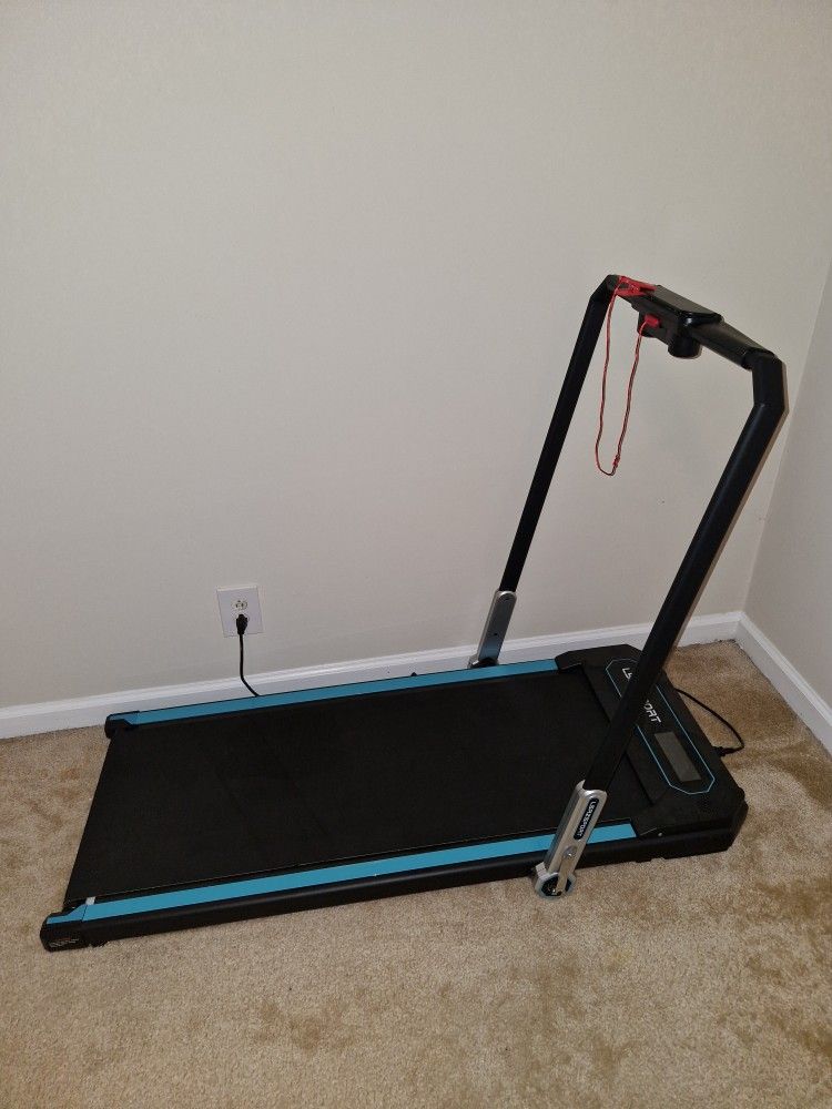 Folding treadmill