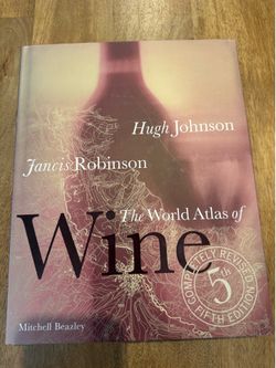 The World Atlas of Wine, 5th Edition by Johnson, Hugh (2003) Hardcover Book