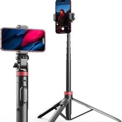 BRAND NEW 72” Selfie Stick Tripod with Phone Mount and Remote