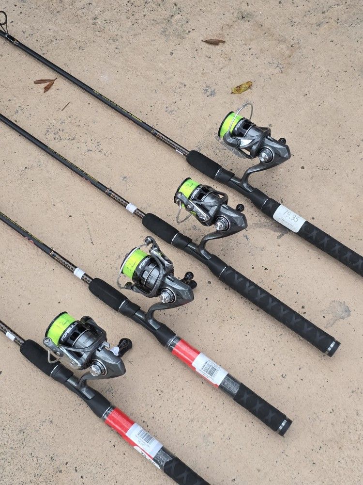 Formula Fishing Reel/New Lines/Ugly Stick Rods...100.00 Each