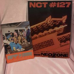 NCT 127 PHOTOBOOKS ALBUMS SETS WITHOUT CDs