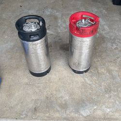 2 corny kegs