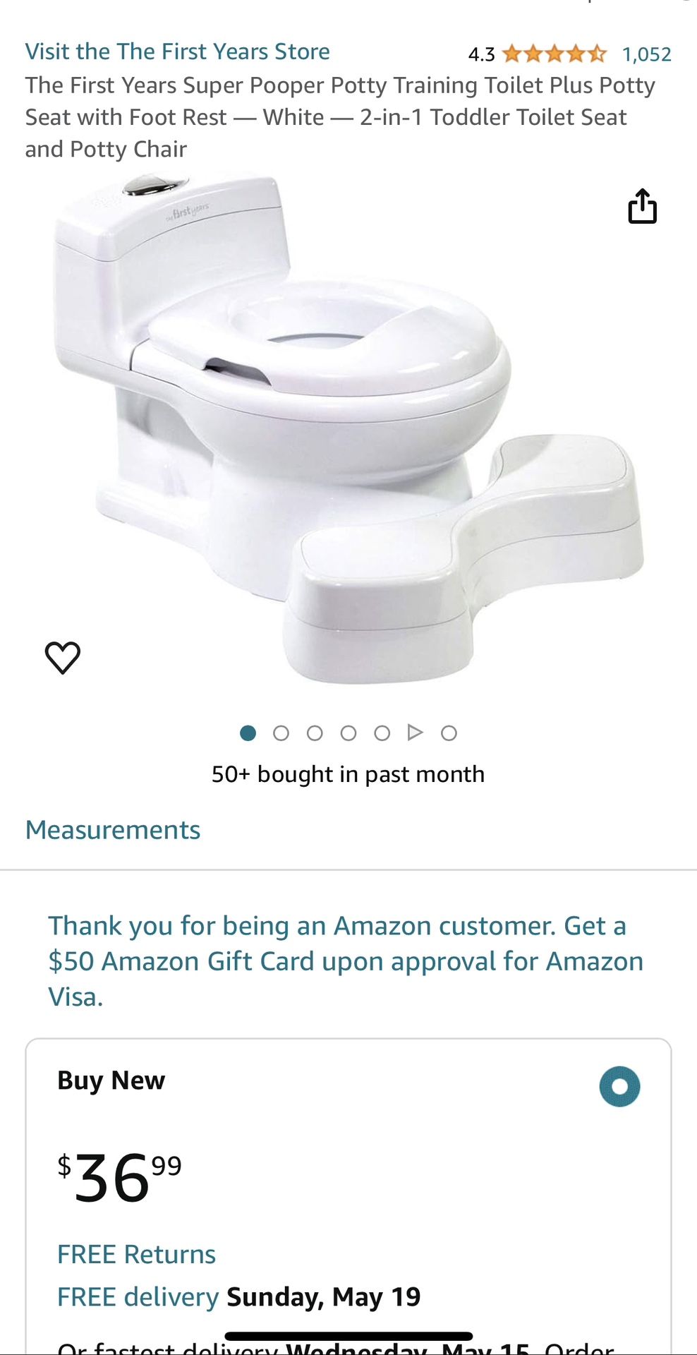 The First Years Potty- Toddler Training Toilet