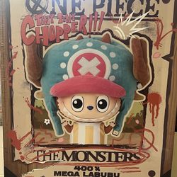 Authentic Brand New Unopened/Sealed Mega The Monsters Labubu Tony Chopper 400%