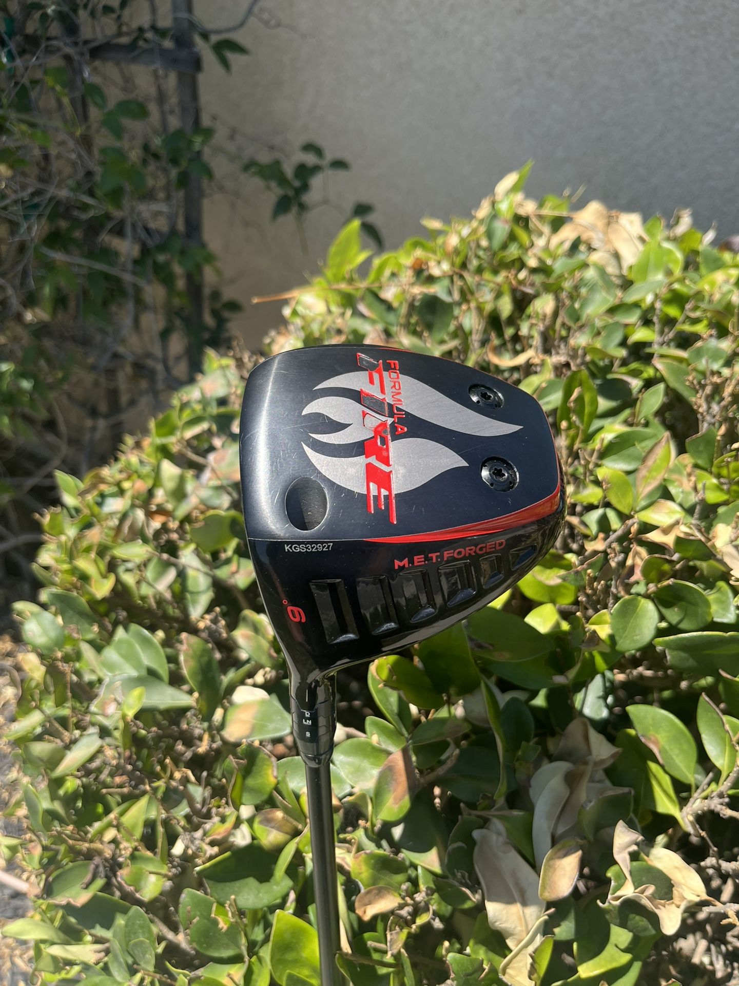 EXCELLENT CONDITION ***2025 KRANK FORMULA FIRE X HI COR BRYSON DECHAMBEAU GOLF DRIVER 9* ADJUSTABLE LOFT W MITSUBISHI CHEMICAL TENSEI PRO BLACK STIFF