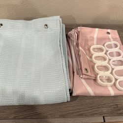 2 New Shower Curtains