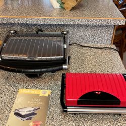 PANINI grills $12-$50 Used like new (read description)