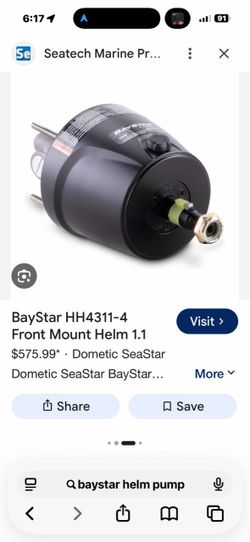 Bay Star Helm pump