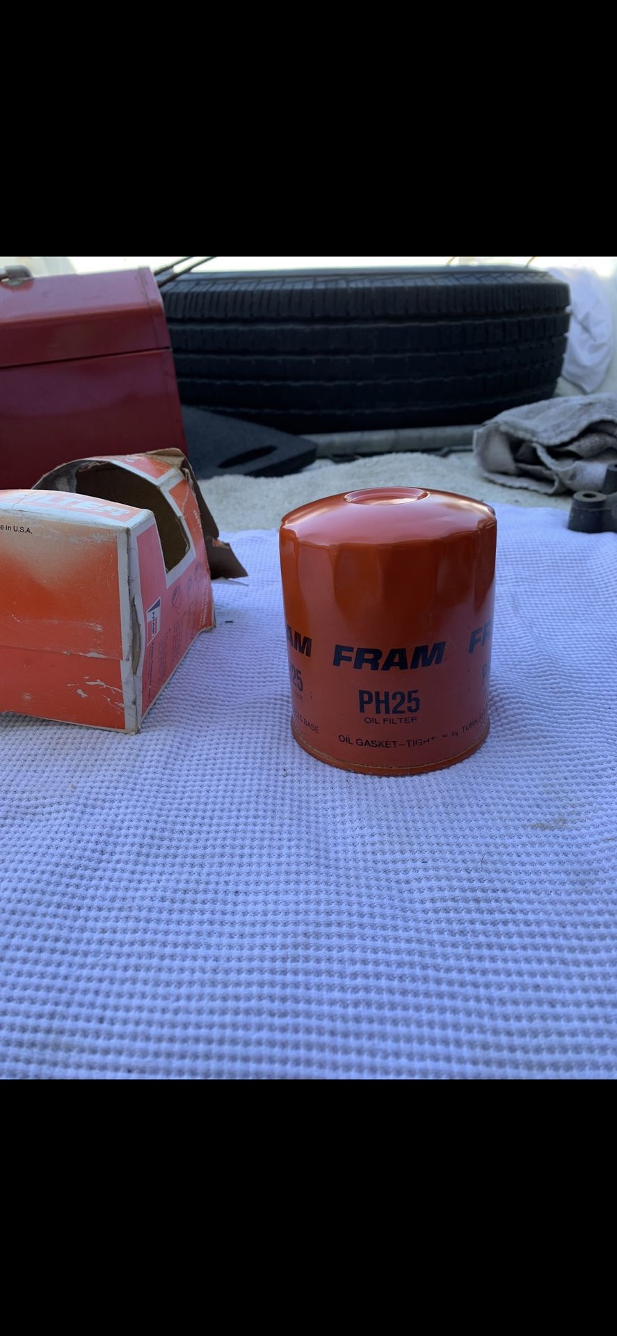 1960 Cadillac Oil Filter