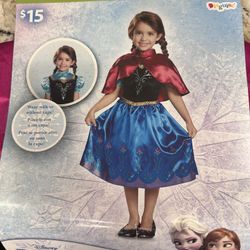 Frozen Ana Costume 3T-4T