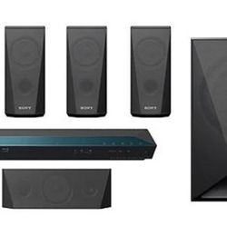 SONY SYSTEM BDV-E3100 DVD BLU-RAY DISC/DVD HOME THEATRE SYSTEM BLU-RAY DISCM/DVD RECEIVER MODEL NO. HBD-E3100