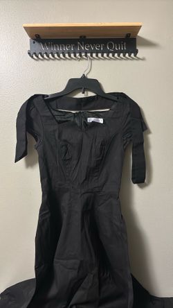 Black Fluffy Dress