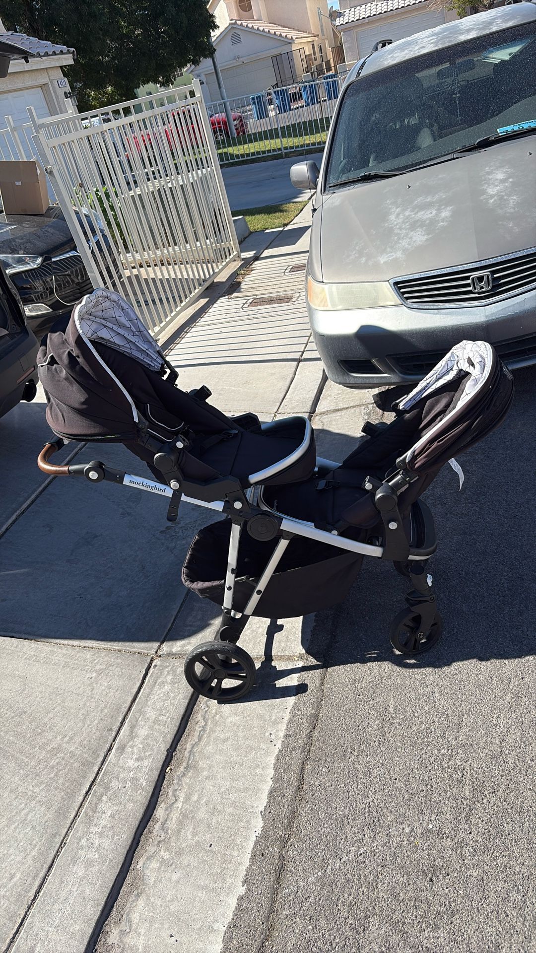 Mockingbird Double Stroller