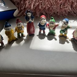 1940s Snow White Walt Disney Collectible Figures 