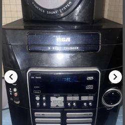 RCA-RS-2620 Audio System, 5 Disc Changer