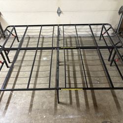 2 Twin Size Foldable Mattress Frames 