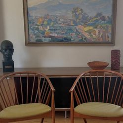 1950’s Sonna Rosen “Sun Feather” Arm Chairs for Nässjö Stolfabrik