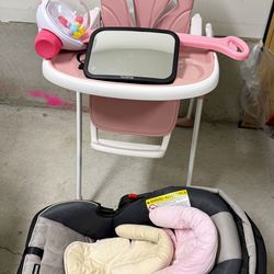 High Chair, Car Seat & Stuff