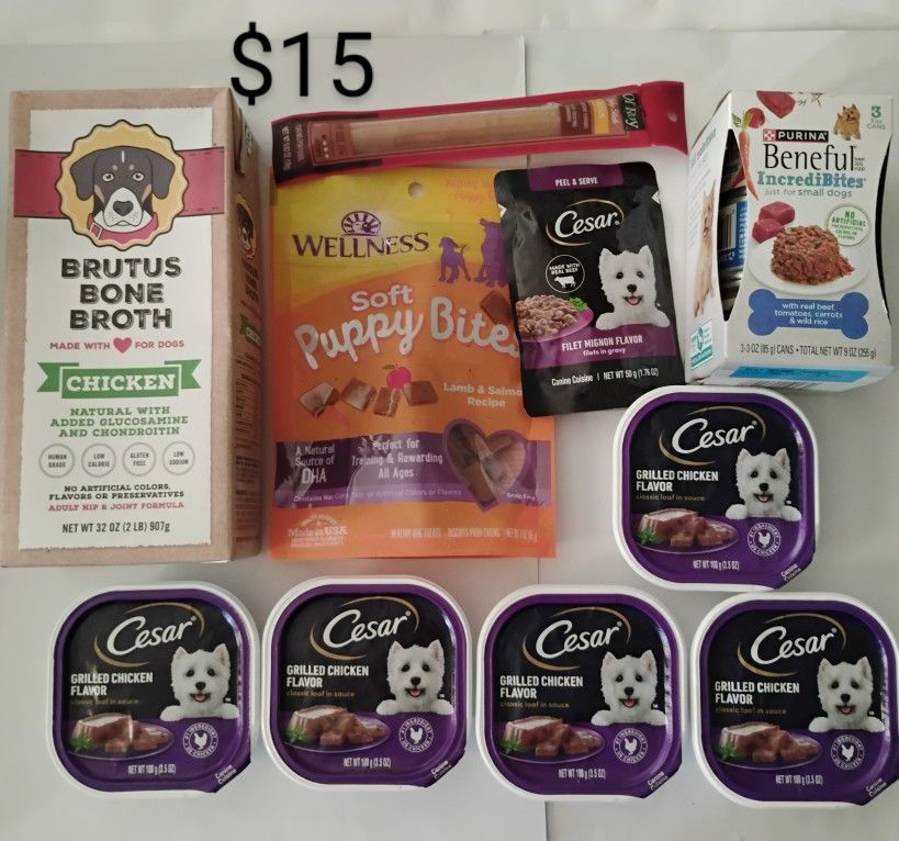 Wet Dog Food & Treats