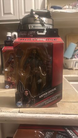 Justice League Movie 6" AQUAMAN FIGURE DC Multiverse Steppenwolf 2017
