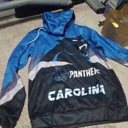 2 Xlarge SOUTH CARLOLINA PANTHERS HOODIE FREE MASK LIMITED TIME