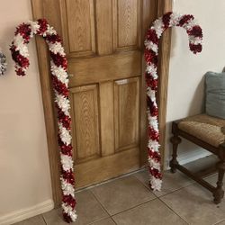 Giant 4 feet candy cane Christmas decorations