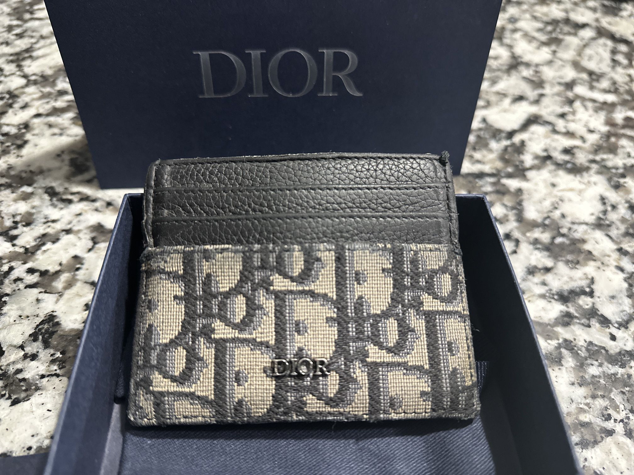 Authentic Dior Card Holder 
