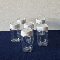 Glass-Spice Jars-6 Pack