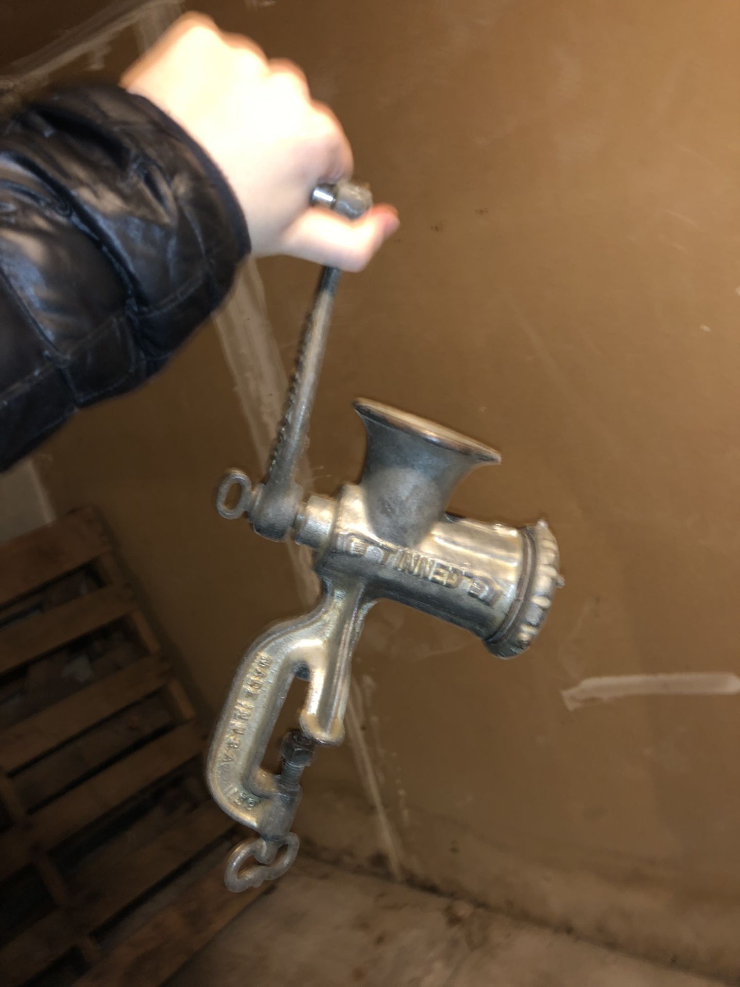 Vintage Meat Grinder 